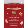 WEKKI 516157 non  HỘP NHẠC HỘI THẢO GIÁNG SINH bộ đồ chơi xếp lắp ráp ghép mô hình Creator SANTA'S FACTORY MUSIC BOX Sáng Tạo
