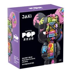 JAKI JK6250-2 6250-2 JK6250-3 6250-3 JK6250-4 6250-4 JK6250-1 6250-1 non  SÁNG TẠO HỢP THỜI TRANG DỤNG CỤ THU HÚT GẤU TỪ TÍNH bộ đồ chơi xếp lắp ráp ghép mô hình