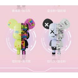 JAKI JK6250-2 6250-2 JK6250-3 6250-3 JK6250-4 6250-4 JK6250-1 6250-1 non  SÁNG TẠO HỢP THỜI TRANG DỤNG CỤ THU HÚT GẤU TỪ TÍNH bộ đồ chơi xếp lắp ráp ghép mô hình