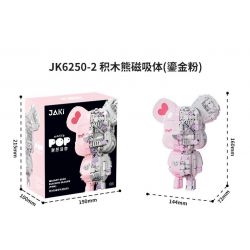 JAKI JK6250-2 6250-2 JK6250-3 6250-3 JK6250-4 6250-4 JK6250-1 6250-1 non  SÁNG TẠO HỢP THỜI TRANG DỤNG CỤ THU HÚT GẤU TỪ TÍNH bộ đồ chơi xếp lắp ráp ghép mô hình