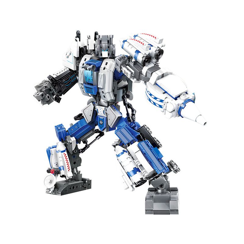 QMAN ENLIGHTEN KEEPPLEY 41312 non  ÁO GIÁP CHIẾN ĐẤU KHÔNG GIAN 5 KẾT HỢP bộ đồ chơi xếp lắp ráp ghép mô hình 1065 khối