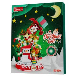 DOMICHA D2009 2009 non  QUÀ TẶNG GIÁNG SINH ĐẦY MÀU SẮC bộ đồ chơi xếp lắp ráp ghép mô hình Creator CHRISTMAS GIFT Sáng Tạo