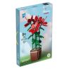 ZUANMA 101-13 non  ĐỖ QUYÊN bộ đồ chơi xếp lắp ráp ghép mô hình Creator RHODODENDRON SIMSII PLANCH Sáng Tạo 926 khối