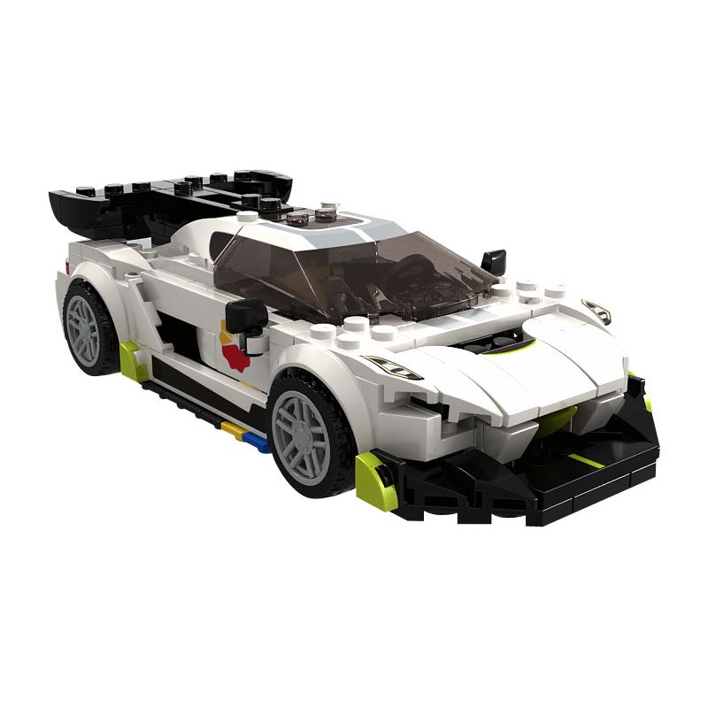 NOT  KOENIGSEGG JESKO 76900 LW 5010 UMILE C0317 0317 xếp lắp ráp ghép mô hình KOENIGSEGG JESKO Speed Champions Racing Cars Đua Xe Công Thức 280 khối