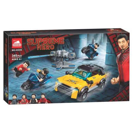 NOT  ESCAPE FROM THE TEN RINGS 76176 TANK 60096 xếp lắp ráp ghép mô hình THOÁT KHỎI MƯỜI CHIẾC NHẪN Marvel Super Heroes Siêu Anh Hùng Marvel 321 khối