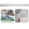 GOQI GQ-3007 3007 GQ3007 non  ĐÈN GƯƠNG ĐÁM MÂY GQ NGỦ CLOUD CASTLE YUNTAI STORY bộ đồ chơi xếp lắp ráp ghép mô hình 833 khối