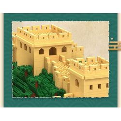 MEGA BLOKS HVH42 non  VẠN LÝ TRƯỜNG THÀNH GIA DỤC QUAN bộ đồ chơi xếp lắp ráp ghép mô hình Creator THE BEATLES Sáng Tạo 681 khối