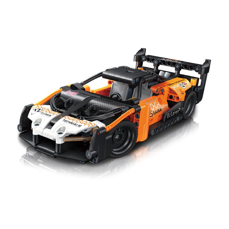 GUDI 70101 non  CÔNG NGHỆ SIÊU TÍCH LŨY ĐUA XE ĐIÊN CUỒNG GOD OF WAR SENNA GTR bộ đồ chơi xếp lắp ráp ghép mô hình  Kỹ Thuật Công Nghệ Cao Mô Hình Phương Tiện 332 khối