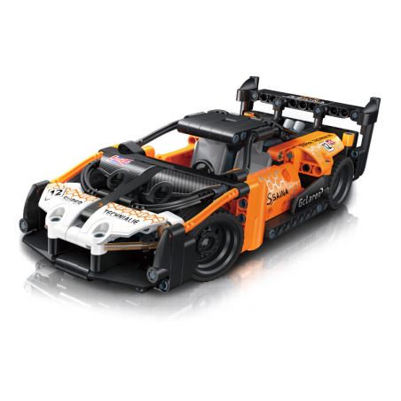GUDI 70101 non  CÔNG NGHỆ SIÊU TÍCH LŨY ĐUA XE ĐIÊN CUỒNG GOD OF WAR SENNA GTR bộ đồ chơi xếp lắp ráp ghép mô hình  Kỹ Thuật Công Nghệ Cao Mô Hình Phương Tiện 332 khối