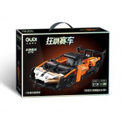 GUDI 70101 non  CÔNG NGHỆ SIÊU TÍCH LŨY ĐUA XE ĐIÊN CUỒNG GOD OF WAR SENNA GTR bộ đồ chơi xếp lắp ráp ghép mô hình  Kỹ Thuật Công Nghệ Cao Mô Hình Phương Tiện 332 khối