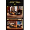 GUDI 70101 non  CÔNG NGHỆ SIÊU TÍCH LŨY ĐUA XE ĐIÊN CUỒNG GOD OF WAR SENNA GTR bộ đồ chơi xếp lắp ráp ghép mô hình  Kỹ Thuật Công Nghệ Cao Mô Hình Phương Tiện 332 khối