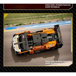 GUDI 70101 non  CÔNG NGHỆ SIÊU TÍCH LŨY ĐUA XE ĐIÊN CUỒNG GOD OF WAR SENNA GTR bộ đồ chơi xếp lắp ráp ghép mô hình  Kỹ Thuật Công Nghệ Cao Mô Hình Phương Tiện 332 khối