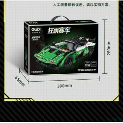 GUDI 70102 non  CÔNG NGHỆ SIÊU TÍCH LŨY ĐUA XE ĐIÊN CUỒNG GREEN SHADOW BULL EVO2 tỷ lệ 1:18 bộ đồ chơi xếp lắp ráp ghép mô hình  Kỹ Thuật Công Nghệ Cao Mô Hình Phương Tiện 325 khối
