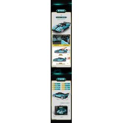 GUDI 70103 non  CÔNG NGHỆ SIÊU TÍCH LŨY ĐUA XE KÉO CON TRAI CỦA GIÓ GR tỷ lệ 1:18 bộ đồ chơi xếp lắp ráp ghép mô hình  Kỹ Thuật Công Nghệ Cao Mô Hình Phương Tiện 347 khối