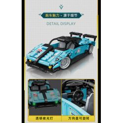 GUDI 70103 non  CÔNG NGHỆ SIÊU TÍCH LŨY ĐUA XE KÉO CON TRAI CỦA GIÓ GR tỷ lệ 1:18 bộ đồ chơi xếp lắp ráp ghép mô hình  Kỹ Thuật Công Nghệ Cao Mô Hình Phương Tiện 347 khối