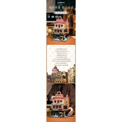 PANTASY 85013 non  TIỆM BÁNH CHÂU bộ đồ chơi xếp lắp ráp ghép mô hình Creator BAKERY Sáng Tạo 2800 khối