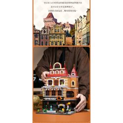 PANTASY 85013 non  TIỆM BÁNH CHÂU bộ đồ chơi xếp lắp ráp ghép mô hình Creator BAKERY Sáng Tạo 2800 khối