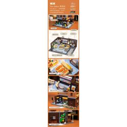 PANTASY 85013 non  TIỆM BÁNH CHÂU bộ đồ chơi xếp lắp ráp ghép mô hình Creator BAKERY Sáng Tạo 2800 khối