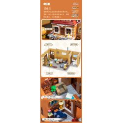 PANTASY 85013 non  TIỆM BÁNH CHÂU bộ đồ chơi xếp lắp ráp ghép mô hình Creator BAKERY Sáng Tạo 2800 khối