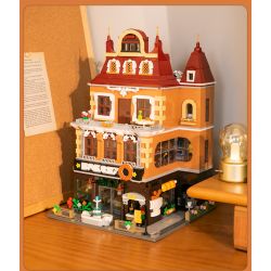 PANTASY 85013 non  TIỆM BÁNH CHÂU bộ đồ chơi xếp lắp ráp ghép mô hình Creator BAKERY Sáng Tạo 2800 khối