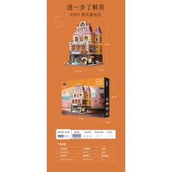 PANTASY 85013 non  TIỆM BÁNH CHÂU bộ đồ chơi xếp lắp ráp ghép mô hình Creator BAKERY Sáng Tạo 2800 khối