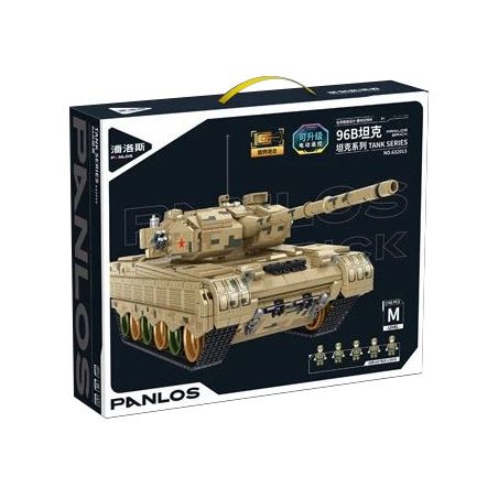 PanlosBrick 632013 Panlos Brick 632013 non  XE TĂNG 96B bộ đồ chơi xếp lắp ráp ghép mô hình Military Army 96B MAIN BATTLE TANKS Quân Sự Bộ Đội