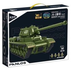 PanlosBrick 632018 Panlos Brick 632018 non  XE TĂNG HẠNG NẶNG JS-2 bộ đồ chơi xếp lắp ráp ghép mô hình Military Army Quân Sự Bộ Đội