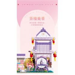 SLUBAN M38-B1078 B1078 1078 M38B1078 38-B1078 non  CÔ GÁI ĐẦY MÀU SẮC TRONG MƠ HỒNG QUÁN TRÀ bộ đồ chơi xếp lắp ráp ghép mô hình Girl Con Gái 981 khối