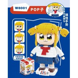 FUNIFY W8001 8001 non  CUỘC SỐNG THƯỜNG NGÀY CỦA POPZI VÀ PIPI bộ đồ chơi xếp lắp ráp ghép mô hình Movie & Game Phim Và Trò Chơi