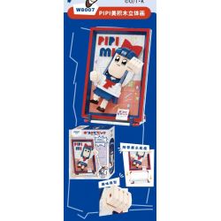 FUNIFY W8007 8007 non  CUỘC SỐNG HÀNG NGÀY CỦA NGƯỜI ĐẸP POP VÀ PIPI BỨC TRANH BA CHIỀU VẺ bộ đồ chơi xếp lắp ráp ghép mô hình Movie & Game Phim Và Trò Chơi