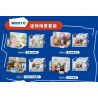 FUNIFY W8010 8010 non  CUỘC SỐNG THƯỜNG NGÀY CỦA POP VÀ PIPI 4 TIỂU CẢNH CẦU TRƯỢT CÔNG VIÊN TRẺ EM SẢNH BIỆT THỰ CHÂU CĂN BẾP PHÒNG CHỜ NGHỆ SĨ bộ đồ chơi xếp lắp ráp ghép mô hình Movie & Game Phim Và Trò Chơi