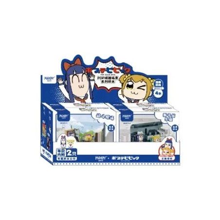 FUNIFY W8011 8011 non  CUỘC SỐNG ĐỜI THƯỜNG CỦA POP VÀ PIPI 4 TIỂU CẢNH CHIẾN ĐẤU TOA TÀU SHINKANSEN NHÀ KHO VEN BIỂN SÂN KHẤU LASER bộ đồ chơi xếp lắp ráp ghép mô hình Movie & Game Phim Và Trò Chơi