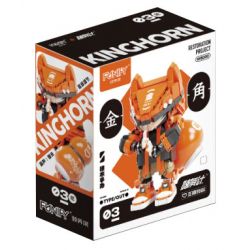 FUNIFY W8030 8030 non  CÓ KẾ HOẠCH GOLDEN HORN bộ đồ chơi xếp lắp ráp ghép mô hình KINGHORN