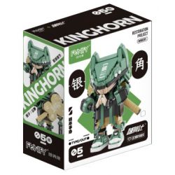 FUNIFY W8031 8031 non  CÓ KẾ HOẠCH SILVER HORN bộ đồ chơi xếp lắp ráp ghép mô hình KINGHORN