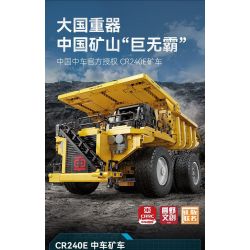 CADA DOUBLEE C65011 65011 non  XE TẢI TỰ ĐỔ KHAI THÁC CR240E CRRC bộ đồ chơi xếp lắp ráp ghép mô hình  Kỹ Thuật Công Nghệ Cao Mô Hình Phương Tiện 1931 khối