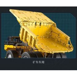 CADA DOUBLEE C65011 65011 non  XE TẢI TỰ ĐỔ KHAI THÁC CR240E CRRC bộ đồ chơi xếp lắp ráp ghép mô hình  Kỹ Thuật Công Nghệ Cao Mô Hình Phương Tiện 1931 khối