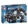 LE YI 81062 non  MACHINE FRENZY CHIẾN BINH CÔNG LÝ SWAT XE BỌC THÉP bộ đồ chơi xếp lắp ráp ghép mô hình Military Army Quân Sự Bộ Đội 688 khối