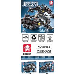 LE YI 81062 non  MACHINE FRENZY CHIẾN BINH CÔNG LÝ SWAT XE BỌC THÉP bộ đồ chơi xếp lắp ráp ghép mô hình Military Army Quân Sự Bộ Đội 688 khối