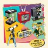 JIESTAR 58097 non  CƠN SỐT HIỆN ĐẠI 6 MẪU TV HOÀI CỔ ĐIỆN THOẠI ĐIỂN KÍNH VIỄN VỌNG THIÊN VĂN RADIO MÁY PHA CÀ PHÊ ESPRESSO CHIẾU KIỂU CŨ bộ đồ chơi xếp lắp ráp ghép mô hình Creator Sáng Tạo 487 khối