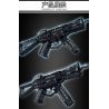 LE YI 88086 non  SÚNG TIỂU LIÊN MP5 bộ đồ chơi xếp lắp ráp ghép mô hình Military Army Quân Sự Bộ Đội 353 khối