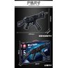 LE YI 88086 non  SÚNG TIỂU LIÊN MP5 bộ đồ chơi xếp lắp ráp ghép mô hình Military Army Quân Sự Bộ Đội 353 khối