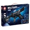 LE YI 81061 non  SÚNG CARBINE M4A1 bộ đồ chơi xếp lắp ráp ghép mô hình Military Army Quân Sự Bộ Đội 523 khối