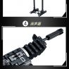 LE YI 81061 non  SÚNG CARBINE M4A1 bộ đồ chơi xếp lắp ráp ghép mô hình Military Army Quân Sự Bộ Đội 523 khối