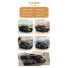 Kazi KY84156 84156 non  TRANG BỊ HIỆN ĐẠI XE TĂNG KHỔNG LỒ TIA CHỚP VÀNG ĐEN 4 TỔ HỢP HẠNG NẶNG TRẠM CHÍNH T90 LECLERC CHIẾN ĐẤU CHỦ LỰC M1A2 CHALLENGER bộ đồ chơi xếp lắp ráp ghép mô hình Military Army INFORMATION WAEFARE Quân Sự Bộ Đội 1134 khối