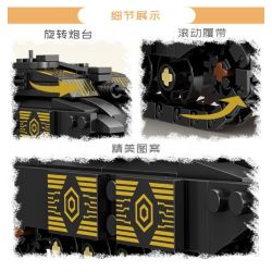 Kazi KY84156 84156 non  TRANG BỊ HIỆN ĐẠI XE TĂNG KHỔNG LỒ TIA CHỚP VÀNG ĐEN 4 TỔ HỢP HẠNG NẶNG TRẠM CHÍNH T90 LECLERC CHIẾN ĐẤU CHỦ LỰC M1A2 CHALLENGER bộ đồ chơi xếp lắp ráp ghép mô hình Military Army INFORMATION WAEFARE Quân Sự Bộ Đội 1134 khối