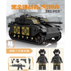 Kazi KY84156 84156 non  TRANG BỊ HIỆN ĐẠI XE TĂNG KHỔNG LỒ TIA CHỚP VÀNG ĐEN 4 TỔ HỢP HẠNG NẶNG TRẠM CHÍNH T90 LECLERC CHIẾN ĐẤU CHỦ LỰC M1A2 CHALLENGER bộ đồ chơi xếp lắp ráp ghép mô hình Military Army INFORMATION WAEFARE Quân Sự Bộ Đội 1134 khối