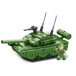 MINGDI LEIBAO K0715 0715 non  VŨ KHÍ QUAN TRỌNG NHẤT CỦA ĐẤT NƯỚC XE TĂNG CHIẾN ĐẤU CHỦ LỰC 99A bộ đồ chơi xếp lắp ráp ghép mô hình Military Army Quân Sự Bộ Đội 351 khối