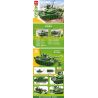 MINGDI LEIBAO K0716 0716 non  VŨ KHÍ QUAN TRỌNG NHẤT CỦA ĐẤT NƯỚC XE TĂNG CHIẾN ĐẤU CHỦ LỰC TYPE 85 bộ đồ chơi xếp lắp ráp ghép mô hình Military Army Quân Sự Bộ Đội 346 khối