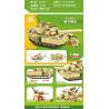 MINGDI LEIBAO K0717 0717 non  VŨ KHÍ QUAN TRỌNG NHẤT CỦA ĐẤT NƯỚC XE TĂNG CHIẾN ĐẤU CHỦ LỰC T-90M bộ đồ chơi xếp lắp ráp ghép mô hình Military Army Quân Sự Bộ Đội 350 khối