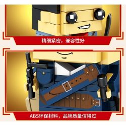 WOMA C0714 0714 non  NHỮNG NGƯỜI TIÊN PHONG TRƯỜNG CHINH VÀ THANH KIẾM TRẺ HÓA ĐẤT NƯỚC XIAO QIANG LAI HUA LIU ZAO BAI YE bộ đồ chơi xếp lắp ráp ghép mô hình Military Army Quân Sự Bộ Đội 662 khối